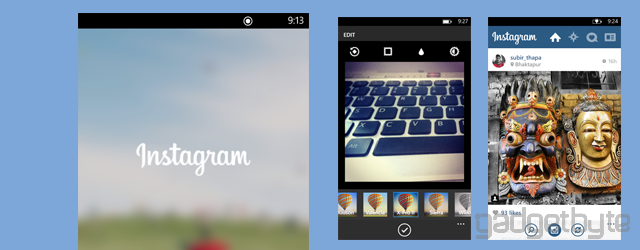 Instagram for Windows Phone