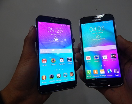 Samsung Galaxy E5 and E7