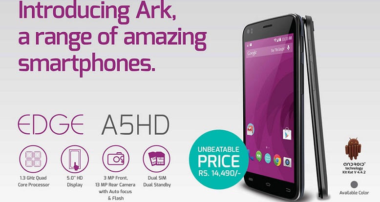 Ark Smartphones now in Nepal ark a5hd 