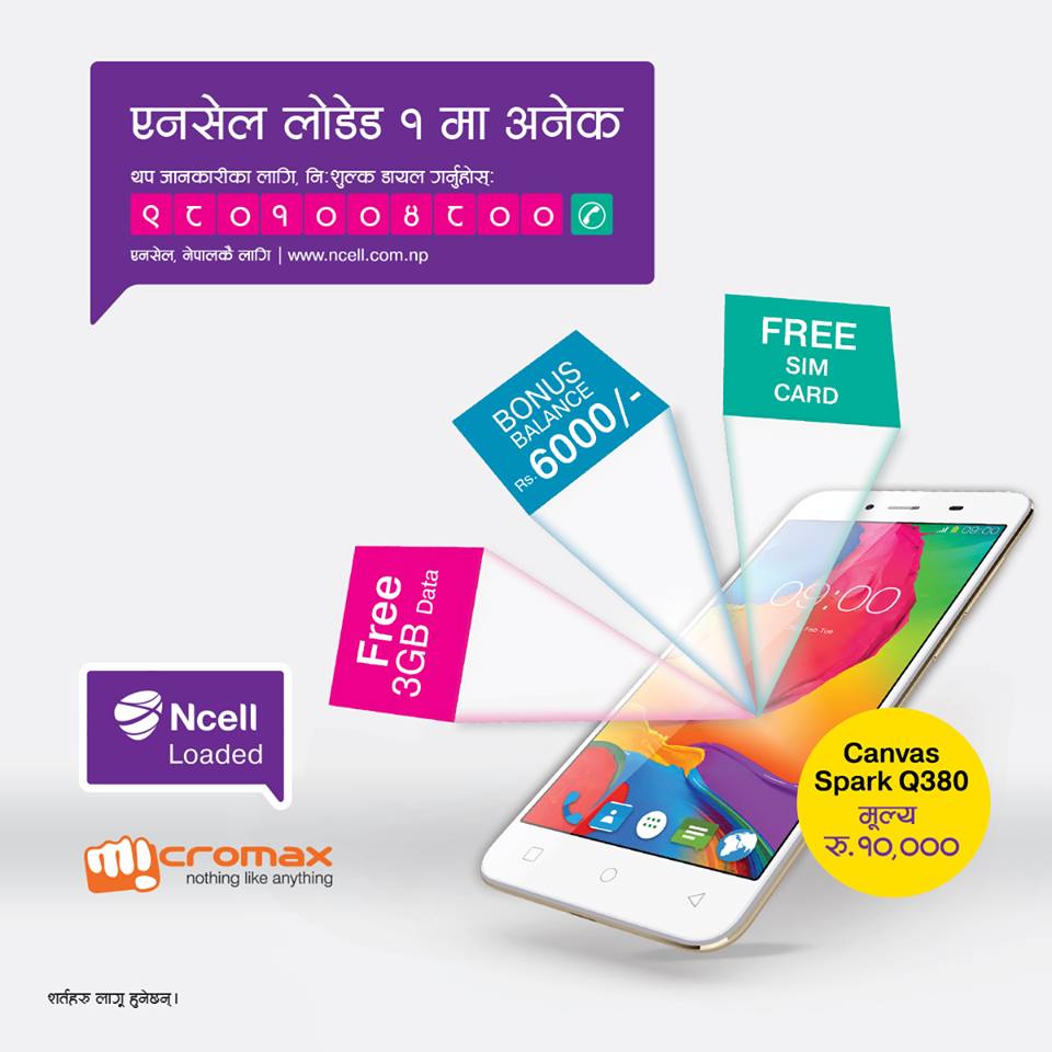 Ncell_Canvas Spark_Micromax