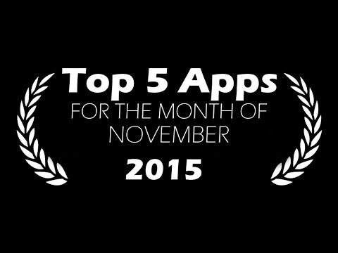 Top 5 Android Apps for the month of November