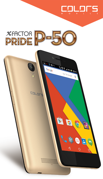 colors pride p50 smartphone