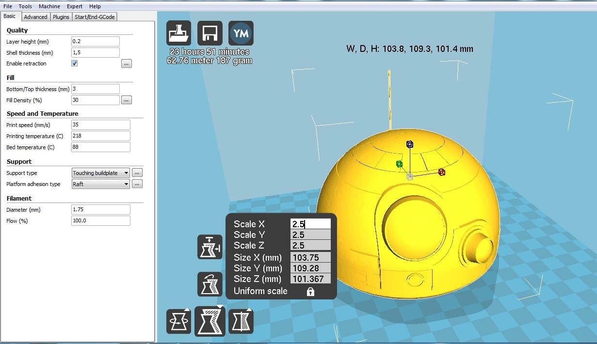 ready-made Bb8 mode