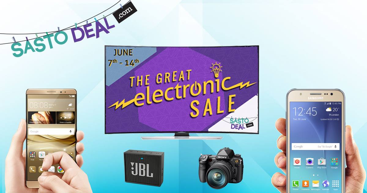 sasto Deal great electronic sale