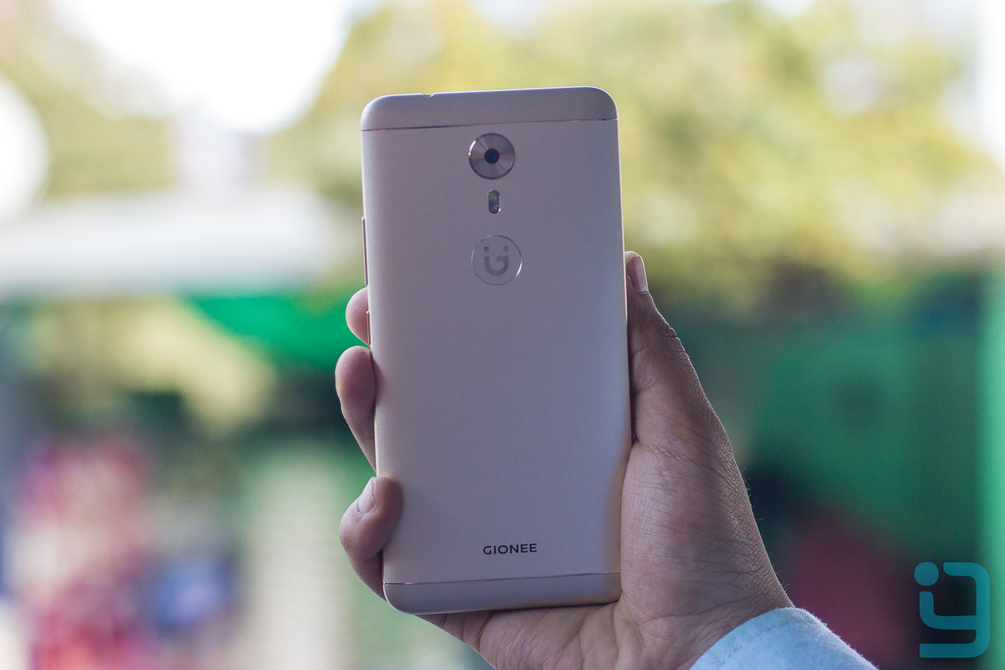 Gionee A1 Back with Camera and Gionee Logo