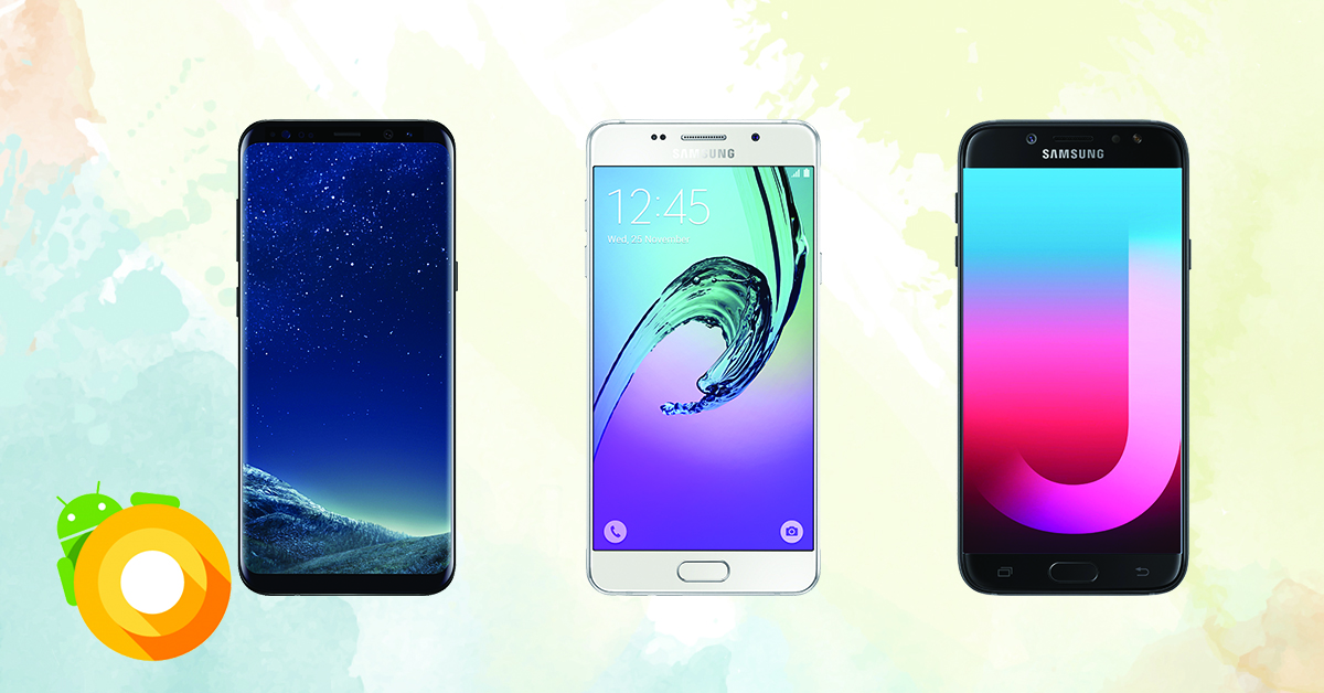 Samsung phones Android 8.0 Oreo