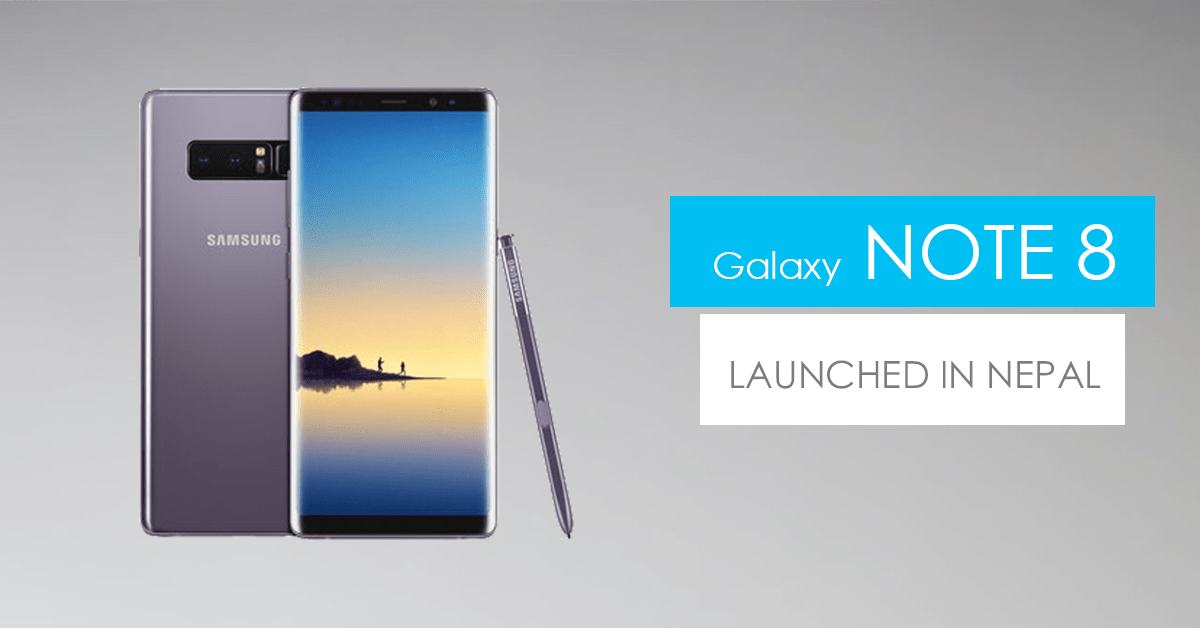 Samsung Galaxy Note 8 price in nepal