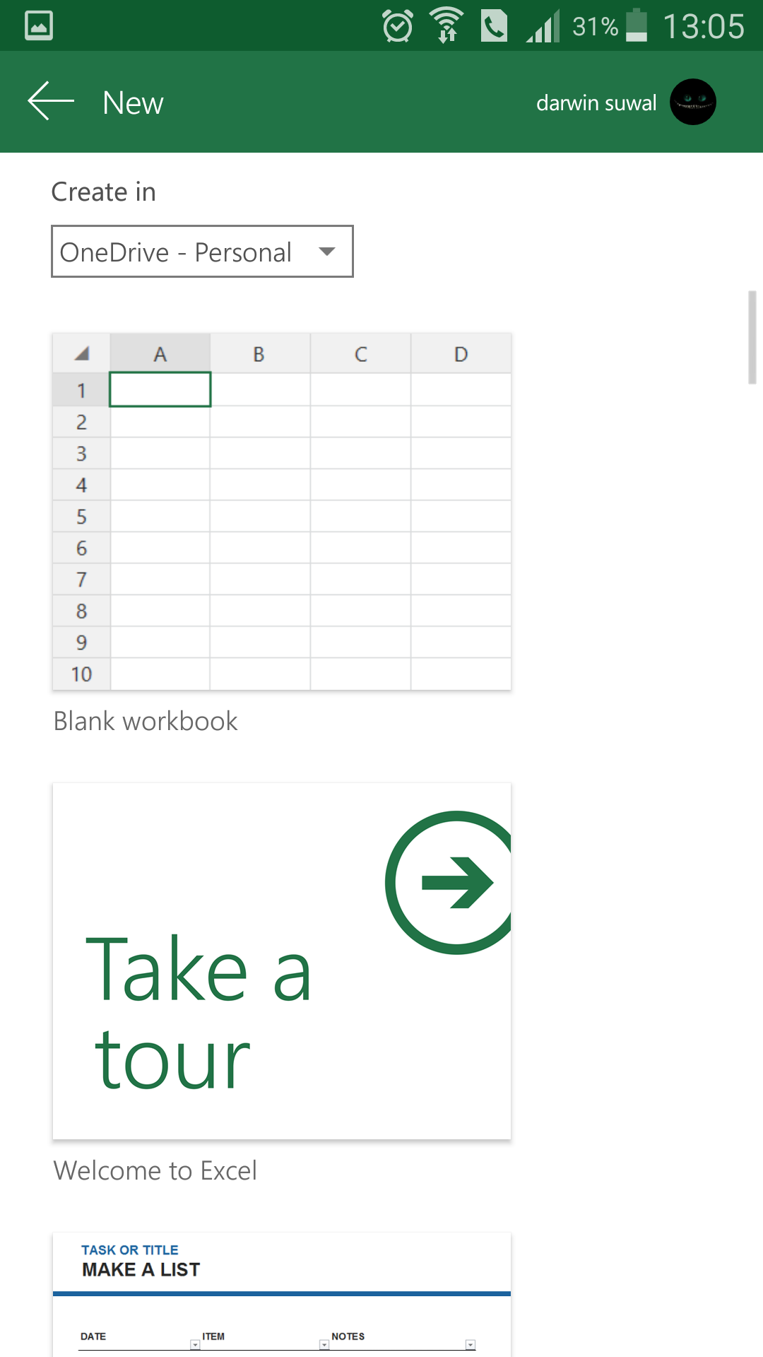 top microsoft apps microsoft excel screenshot android