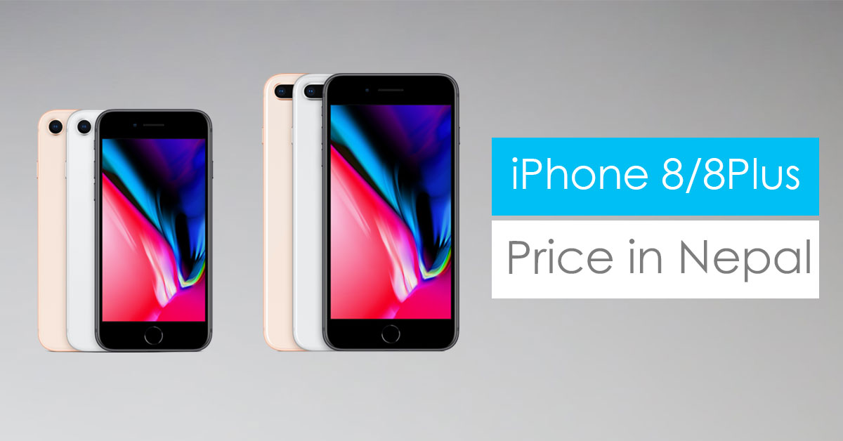 iphone 8 and 8 plus price in nepal