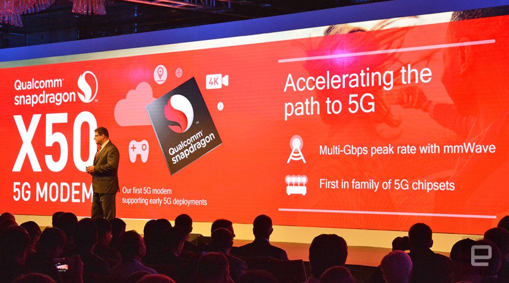 qualcomm snapdragon x50 5g connectivity