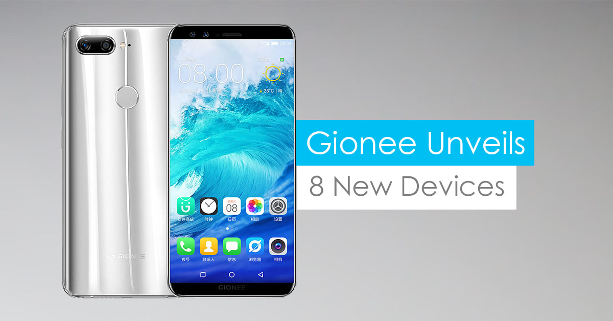 Gionee 2017 smartphones gadgetbyte nepal
