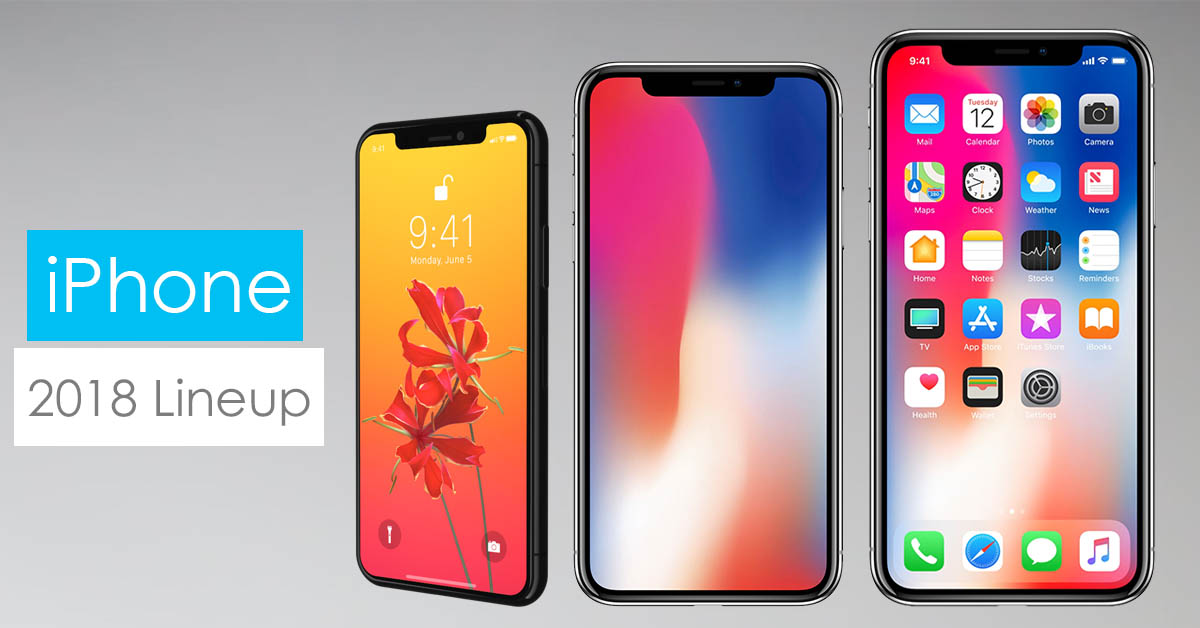 iPhone lineup 2018 gadgetbyte nepal three new iphones