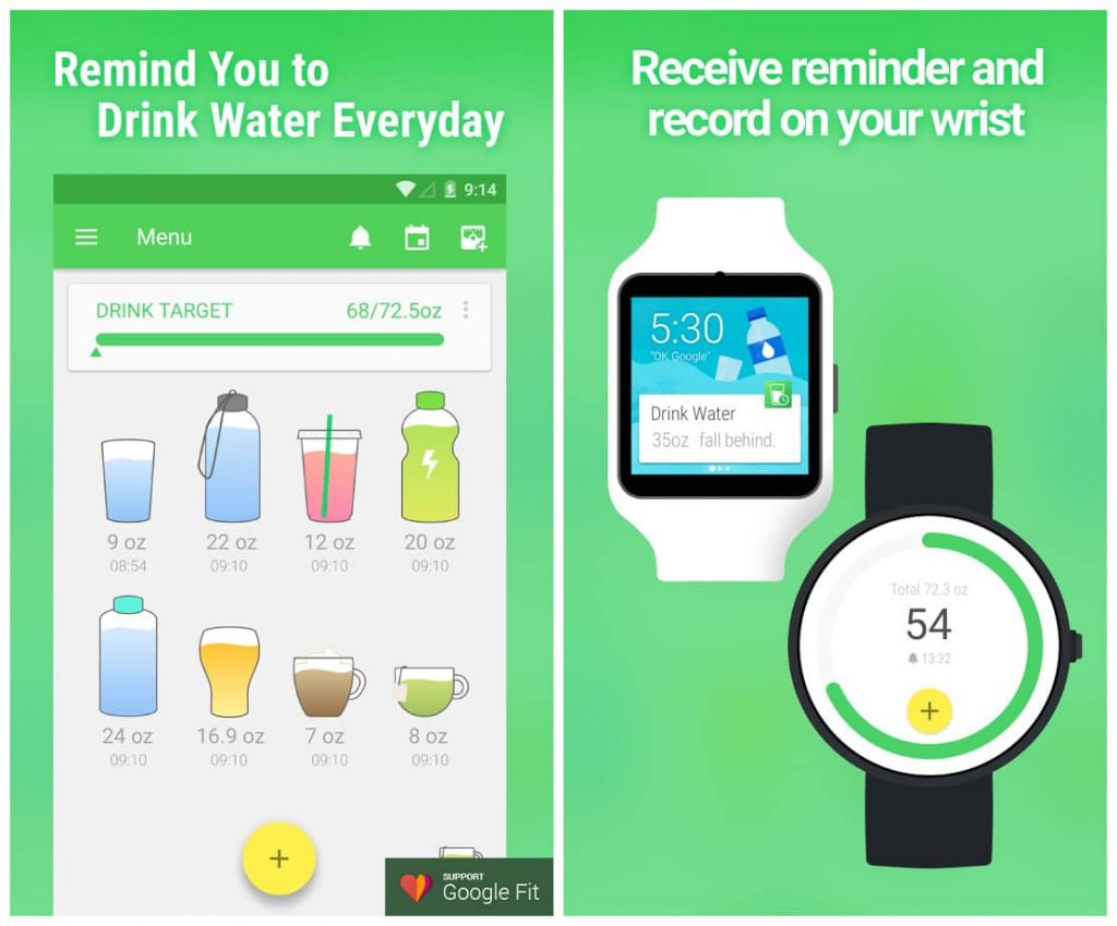 Water Drink Reminder app review - Best health and fitness app