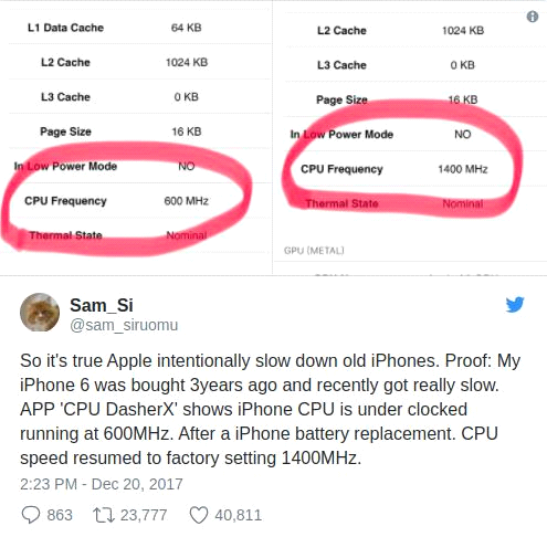 apple slow iphone 