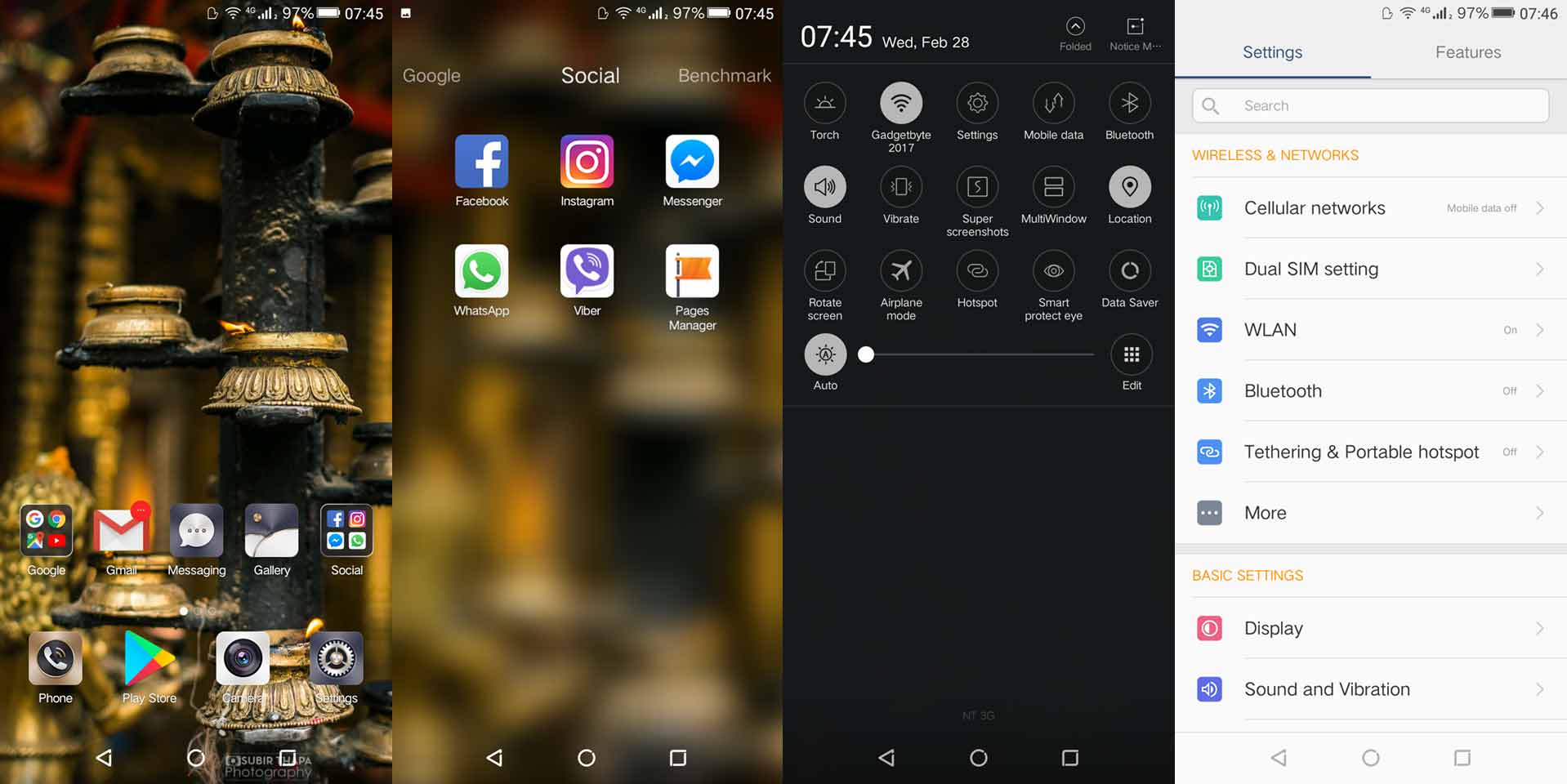 gionee m7 power review software