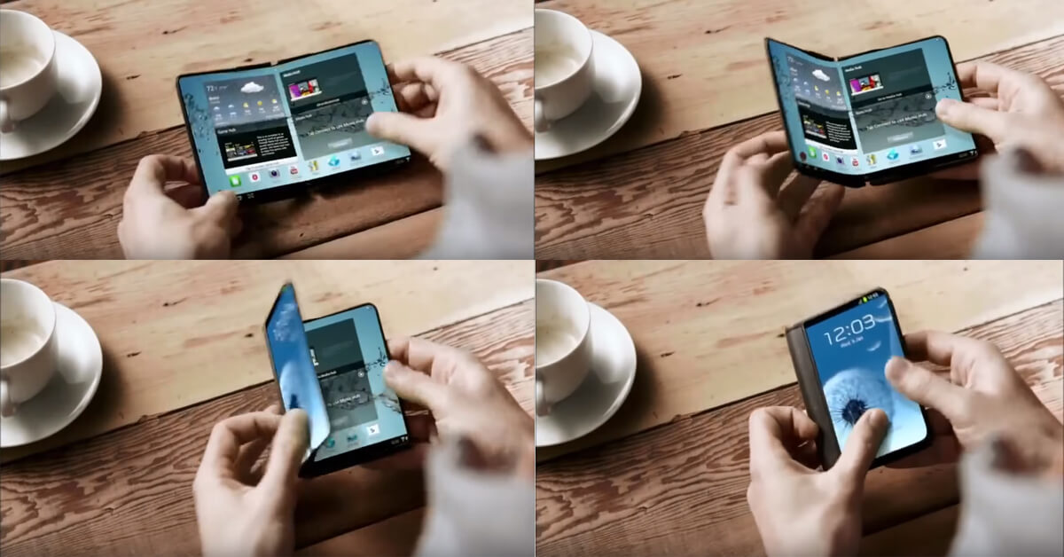 Samsung smartcomes with Foldable OLED displays 2018 coming soon - Samsung Galaxy X