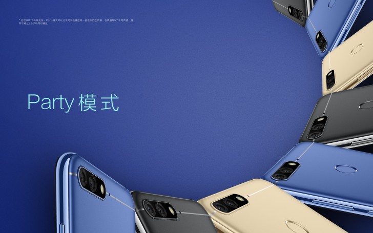 Huawei Honor 7A Audio Camera Colors