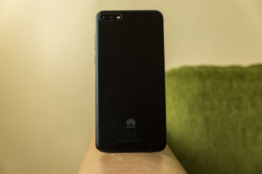 Huawei Y7 Pro 2018 back black color