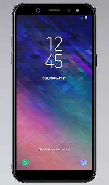 Samsung galaxy a6 plus display