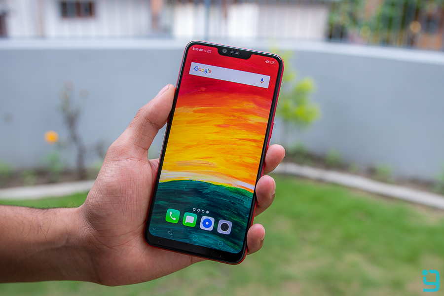 OPPO A3s Review display
