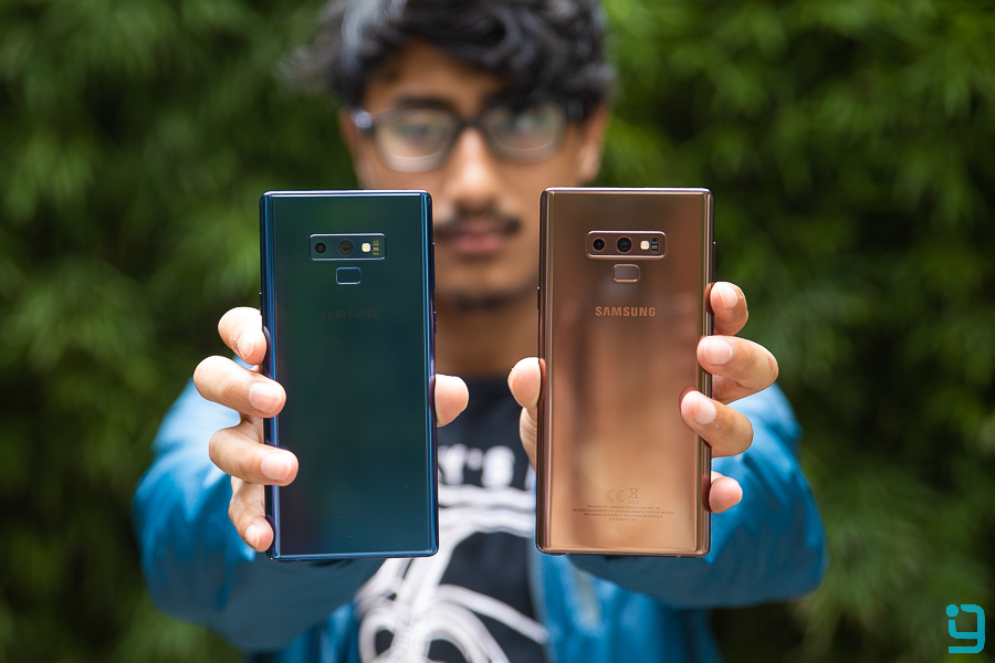 samsung galaxy note 9 color options