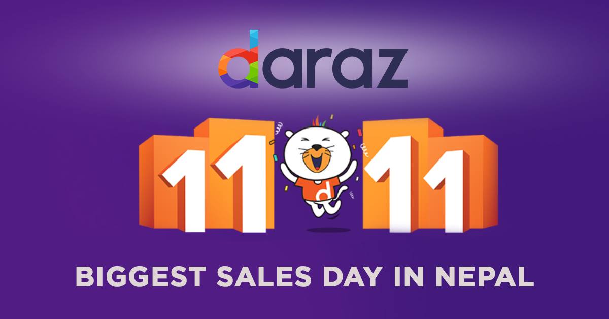 daraz 11.11 sales day