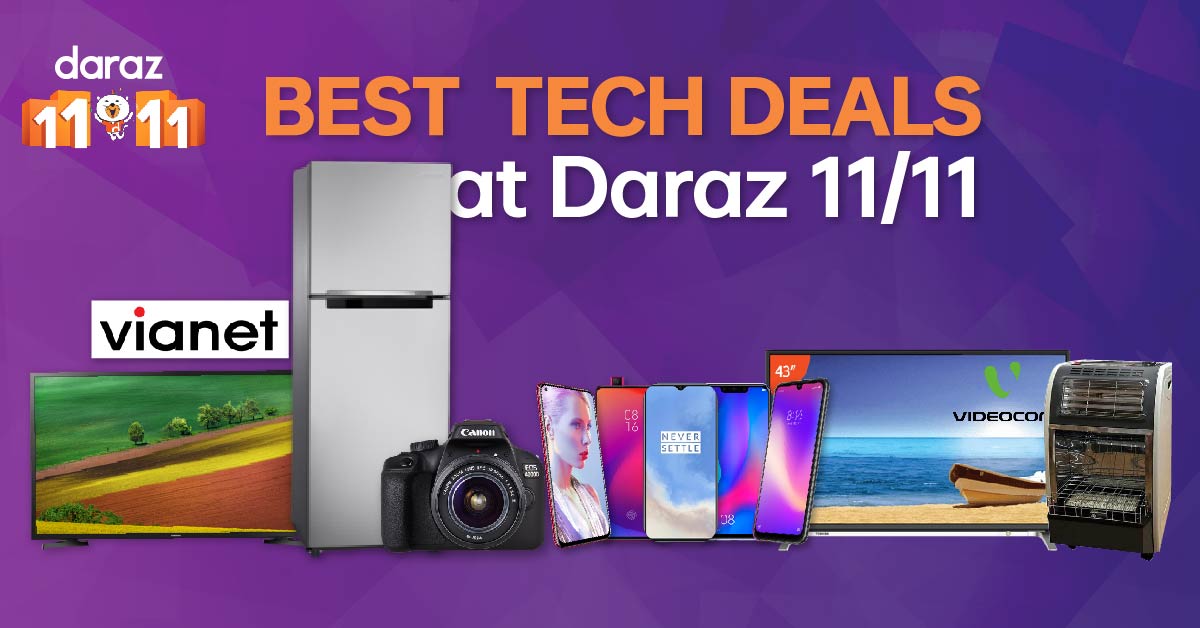top tech deals daraz 11.11