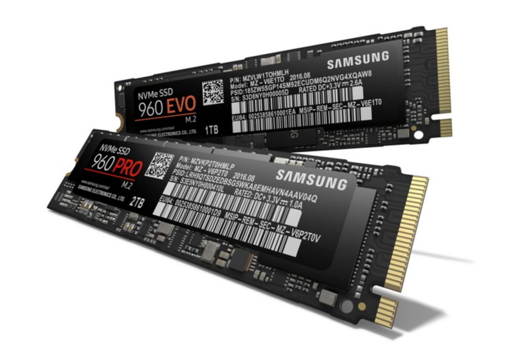 Samsung 960 EVO PCIe NVMe M.2 SSD