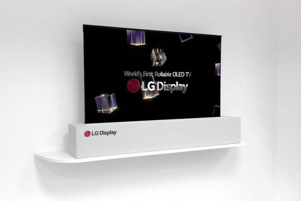 lg 65 rollable tv