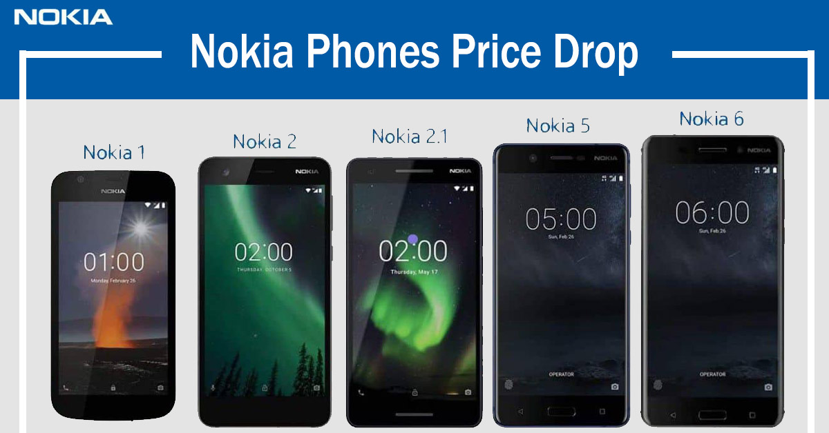 nokia phones price drop nepal