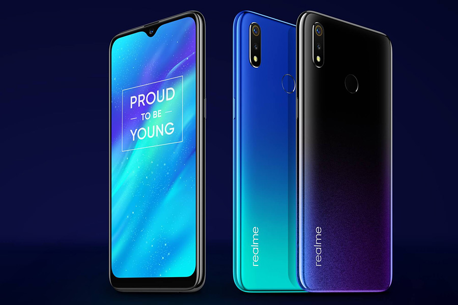 oppo realme 3 design build color india