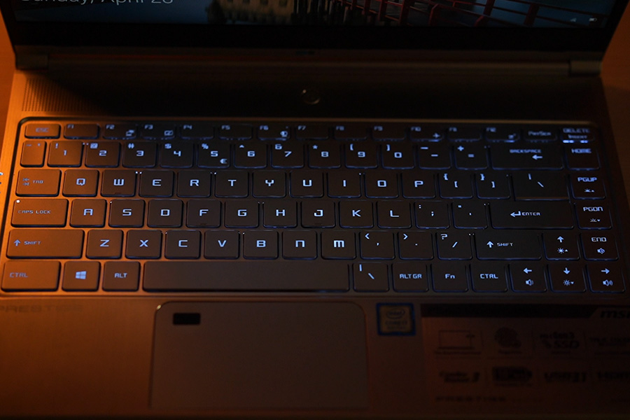msi ps42 modern 8ra keyboard backlight