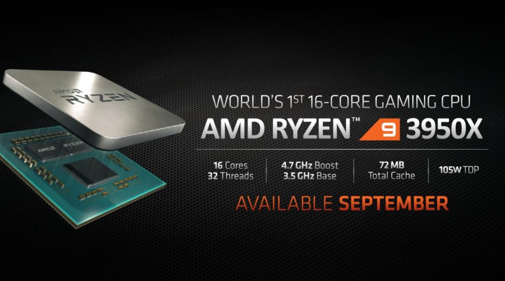 AMD Ryzen 9 3950X price specs