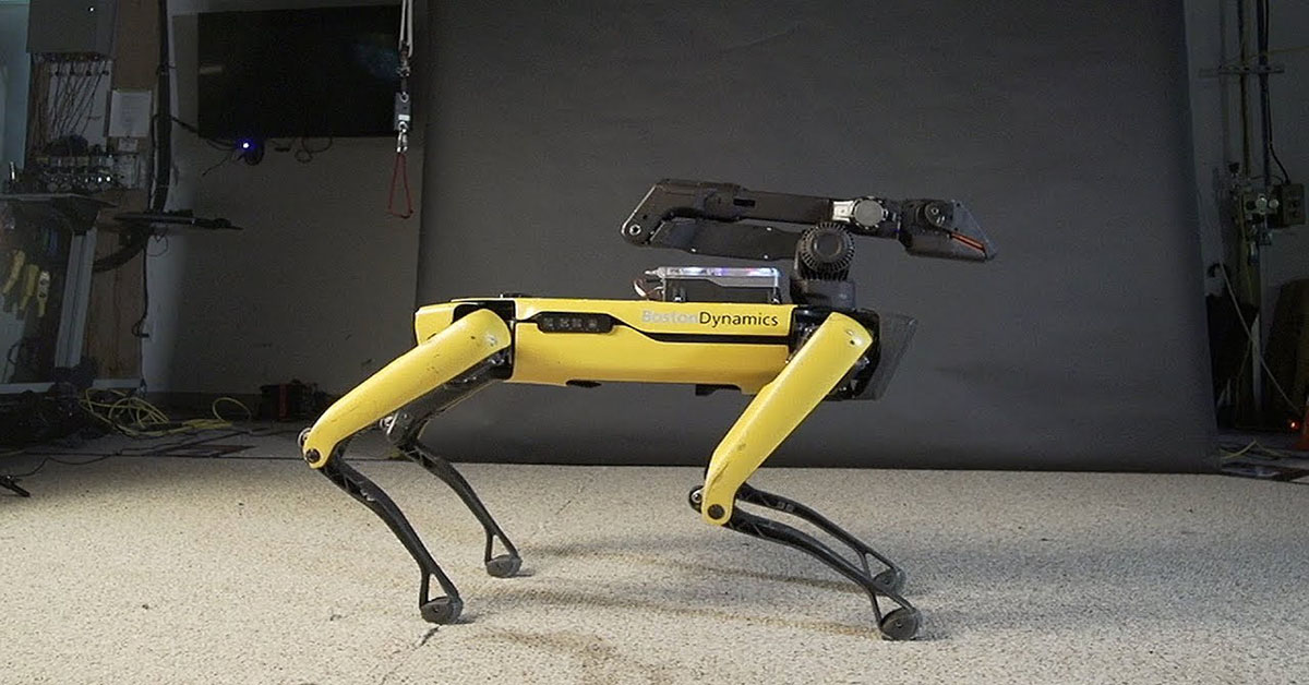 boston dynamics spot robot dogs