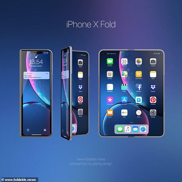 iphone x fold foldable iphone