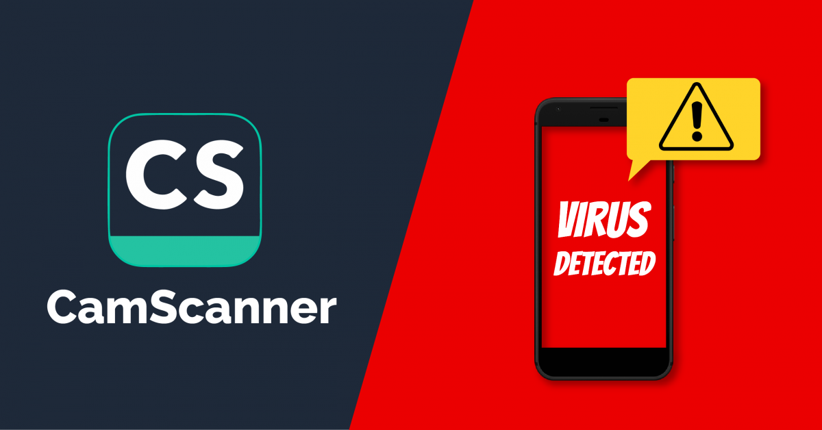cam scanner infected with malware