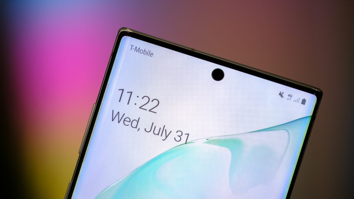 samsung galaxy note 10 plus displaymate a+ rating