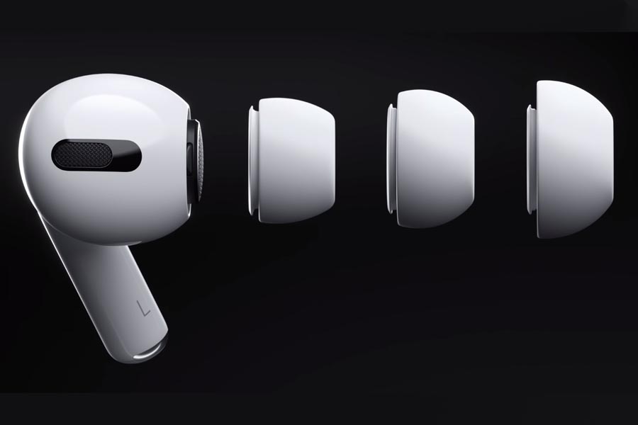 AirPods Pro eartips size - small - medium - large - fit type - customizable fit