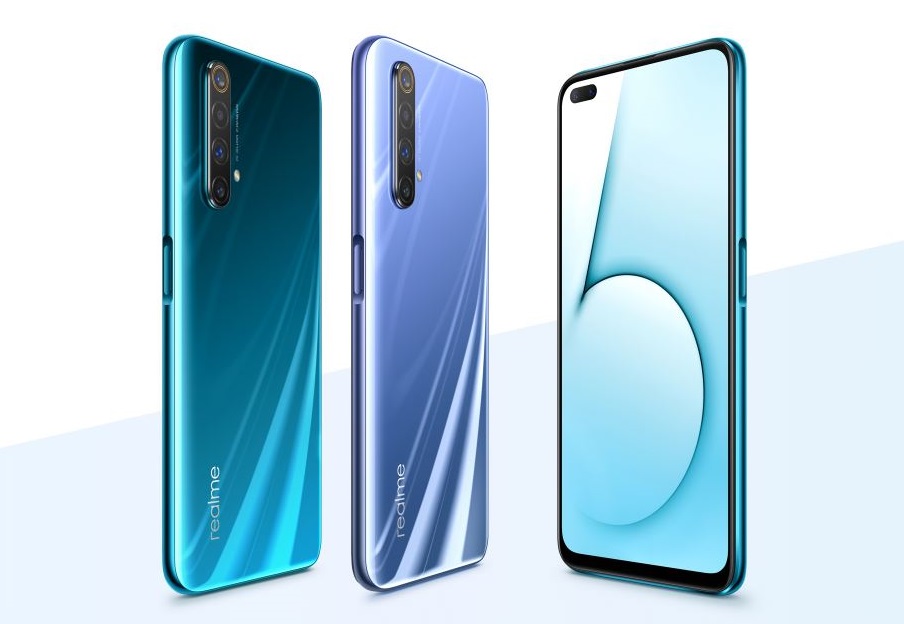realme X50 5G design display punch hole