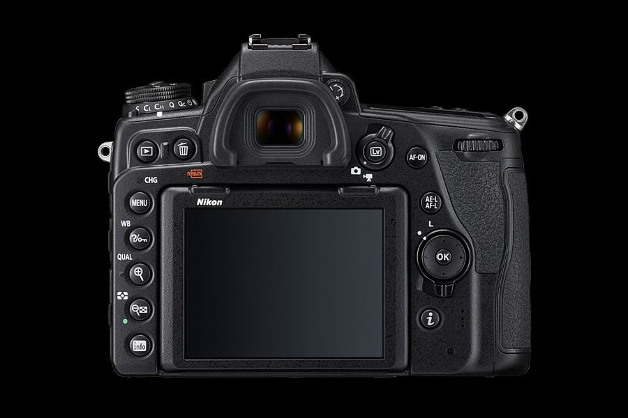 Nikon D780 DSLR Camera Back Design