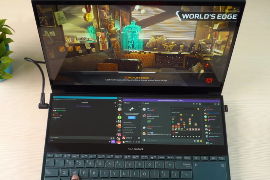 ASUS ZenBook Pro Duo Gaming with Multitasking