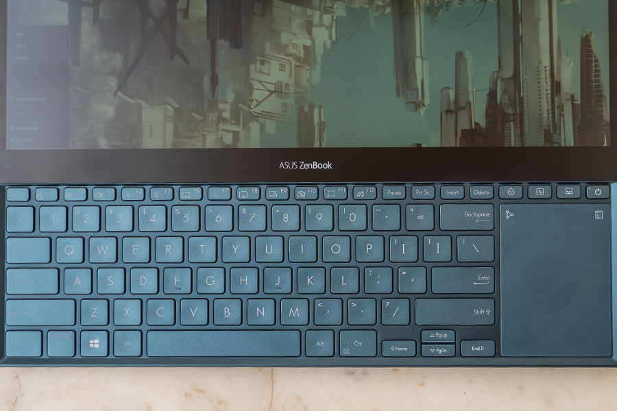 ASUS ZenBook Pro Duo Keyboard