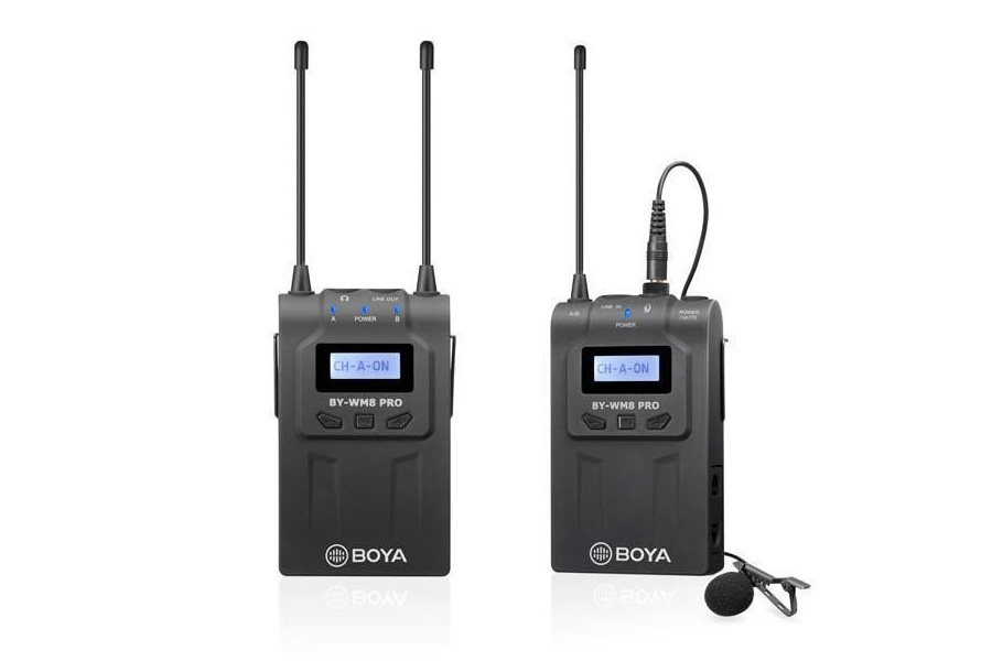 Boya BY-WM8 Pro-K1 Dual-Channel UHF Wireless System Oliz Store