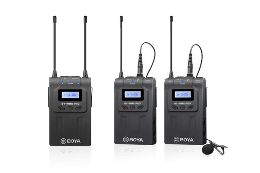 Boya BY-WM8 Pro-K2 Dual-Channel UHF Wireless System Oliz Store