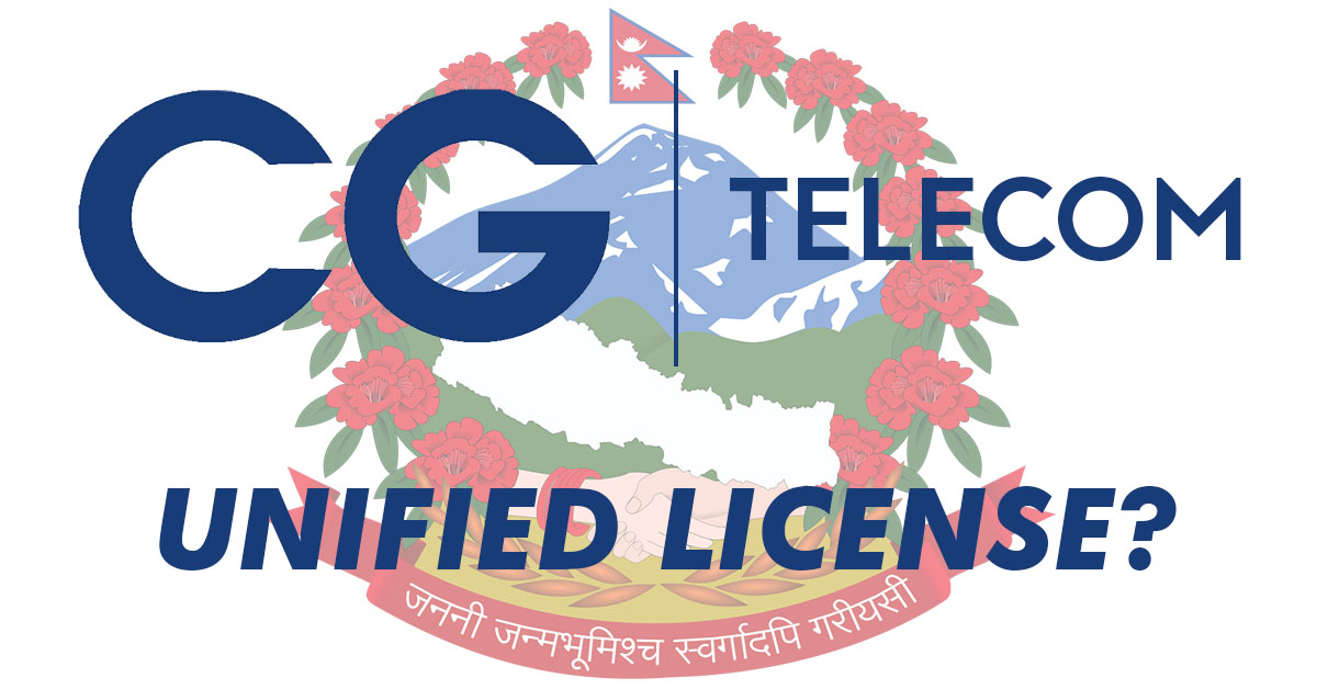 CG Telecom Unified License from Nepal Government