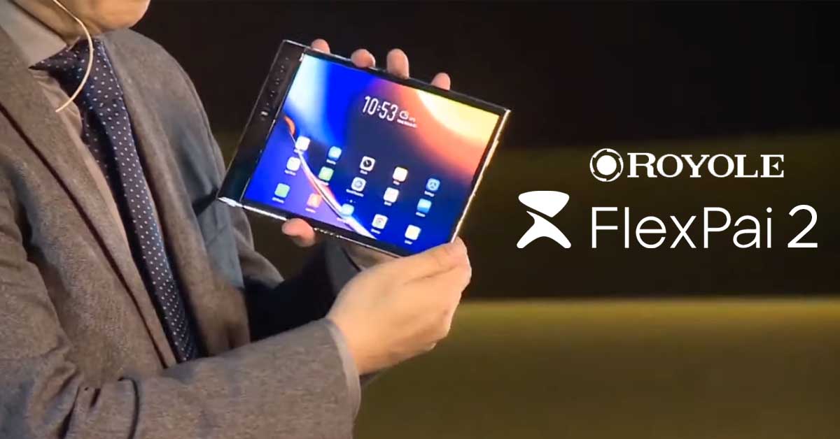 Royole FlexPai 2 launched foldable phone
