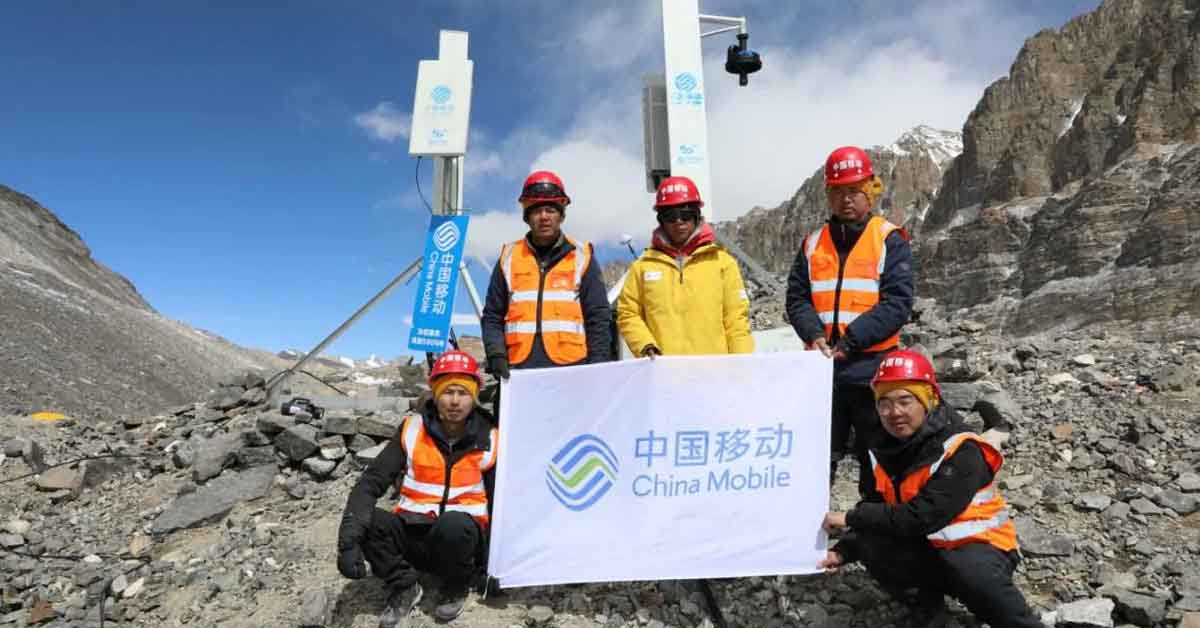 Everest Base Camp 5G Network Coverage