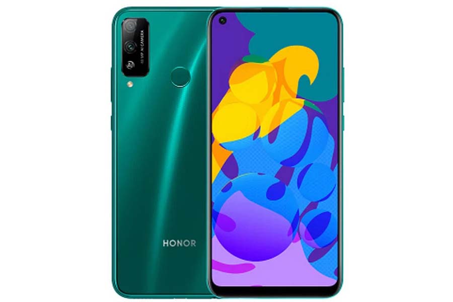 Honor play 4T green