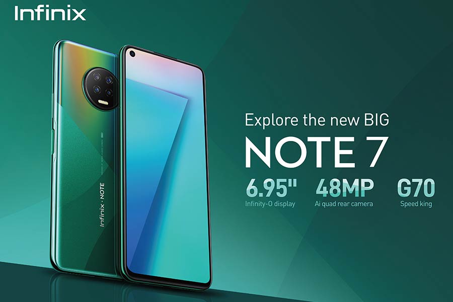 infinix note 7 specs design display