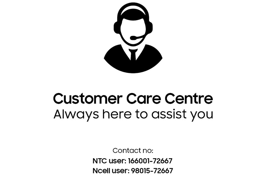 samsung customer care nepal 